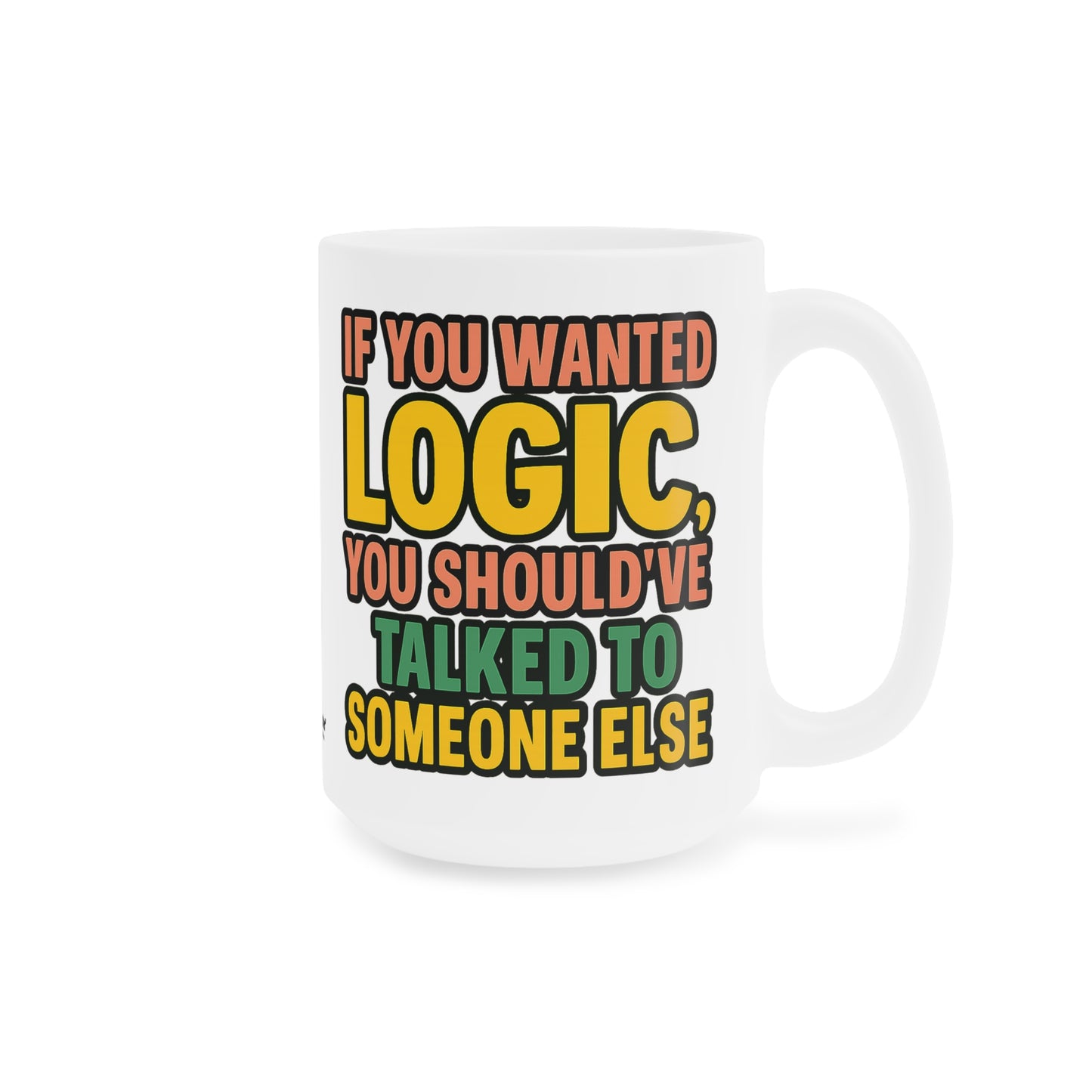 Lyrics Over Logic Mug – For the Emotionally Overstimulated & Musically Enlightened