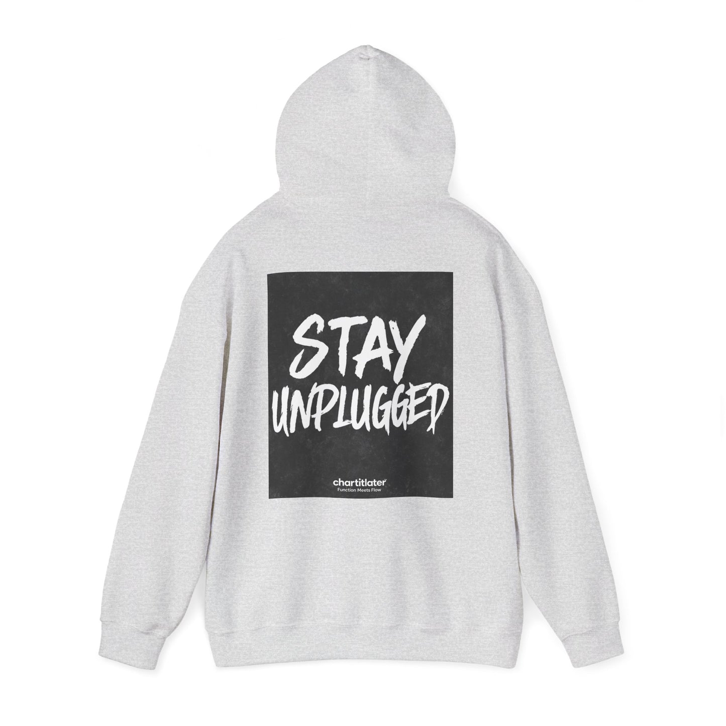 STAY UNPLUGGED Hoodie – For the Overstimulated, Under-socialized, & Proud