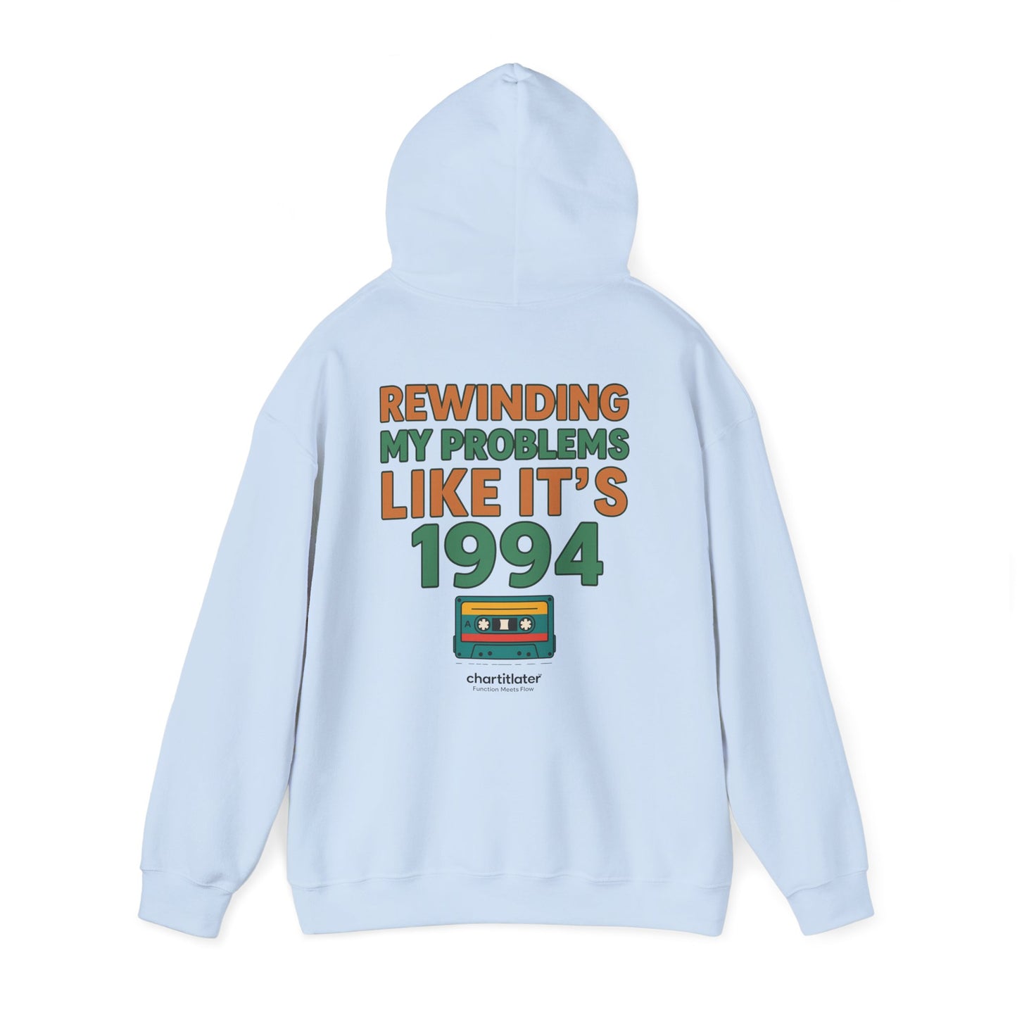 Retro Mixtape Mood Hoodie – 90s Throwback Vibes for Real Ones
