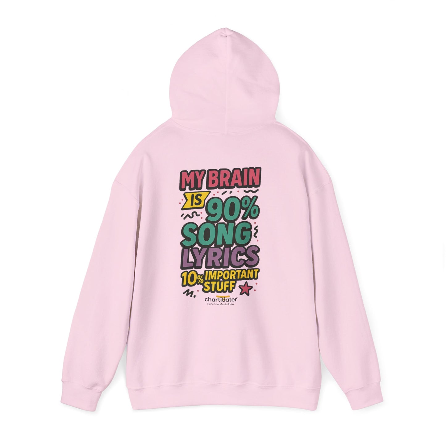 Mixtape Mood Hoodie – Retro Lyrics Edition (Chart It Like It’s 1994)