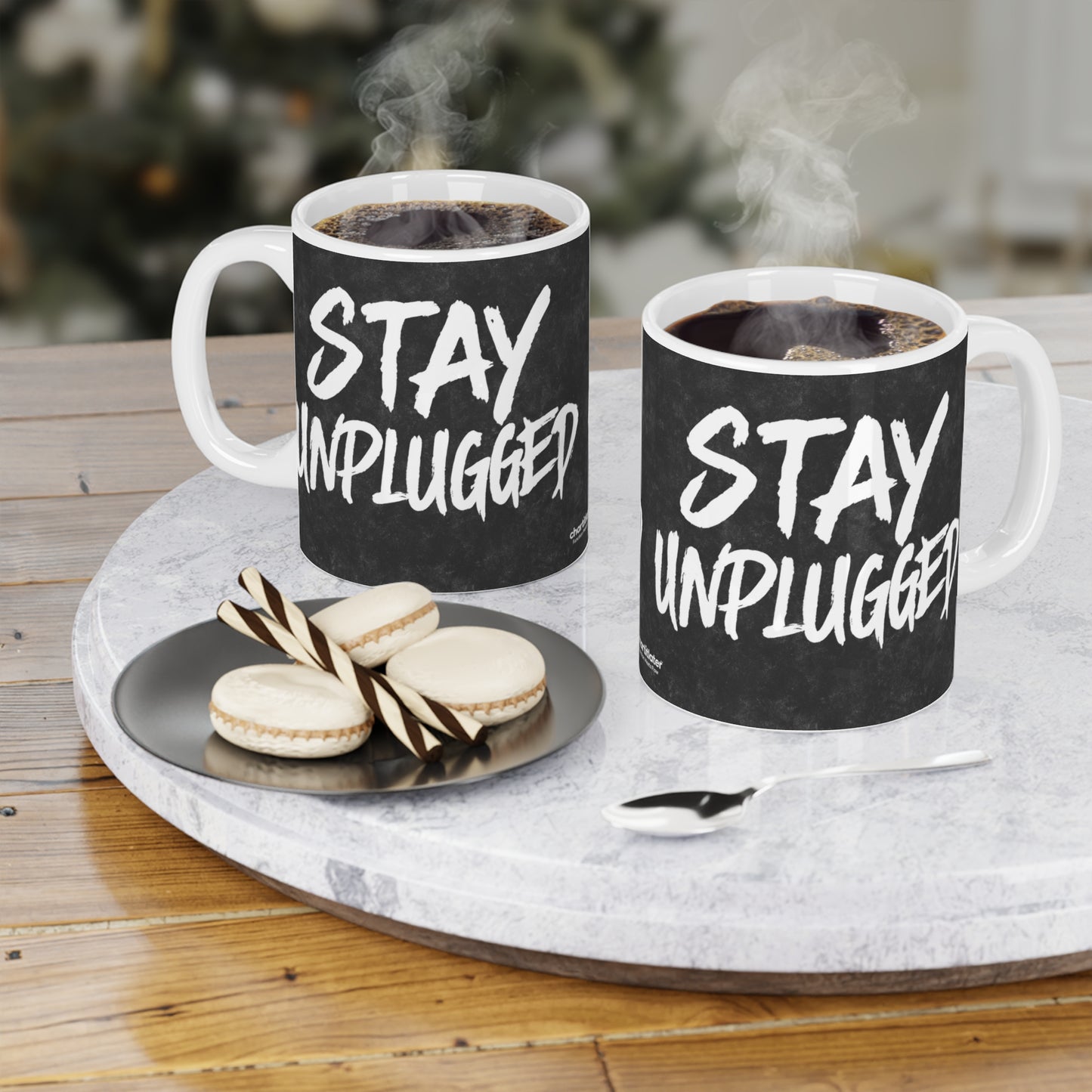 Stay Unplugged Mug – For the Overstimulated & Undersocialized