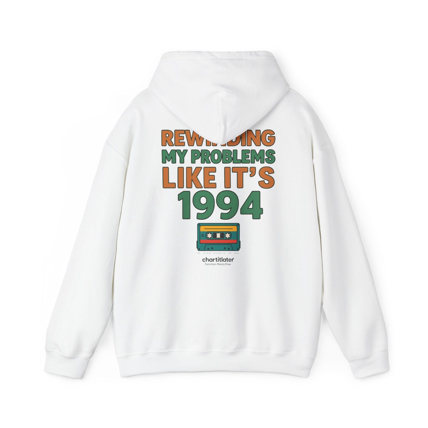 Retro Mixtape Mood Hoodie – 90s Throwback Vibes for Real Ones