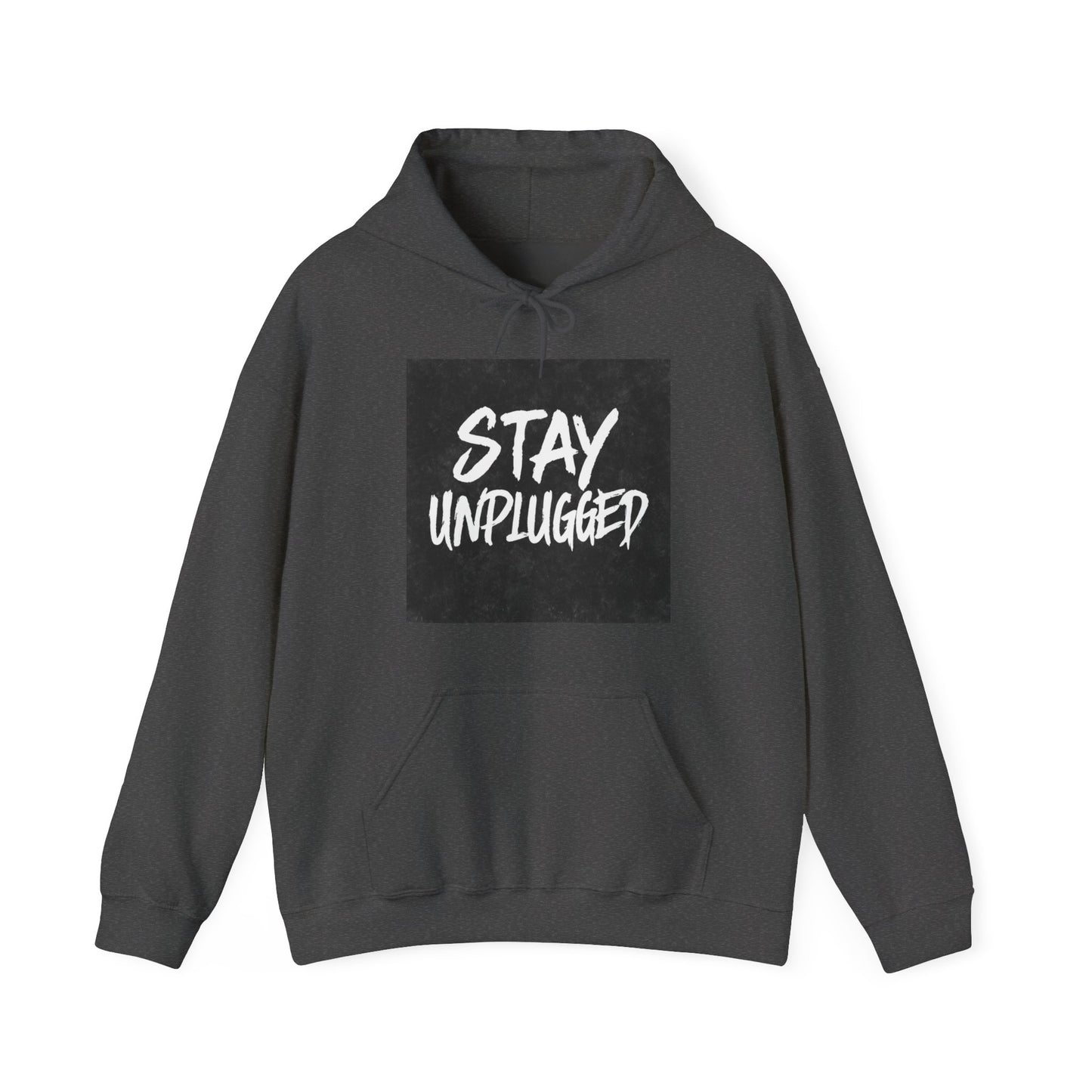 STAY UNPLUGGED Hoodie – For the Overstimulated, Under-socialized, & Proud