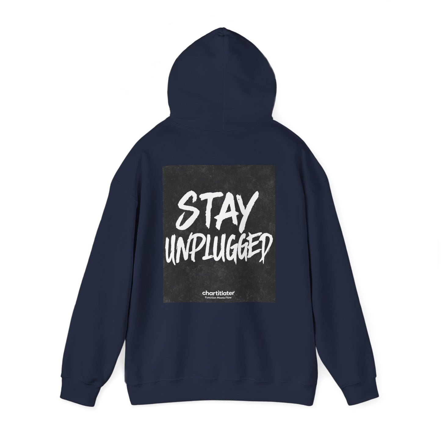 STAY UNPLUGGED Hoodie – For the Overstimulated, Under-socialized, & Proud