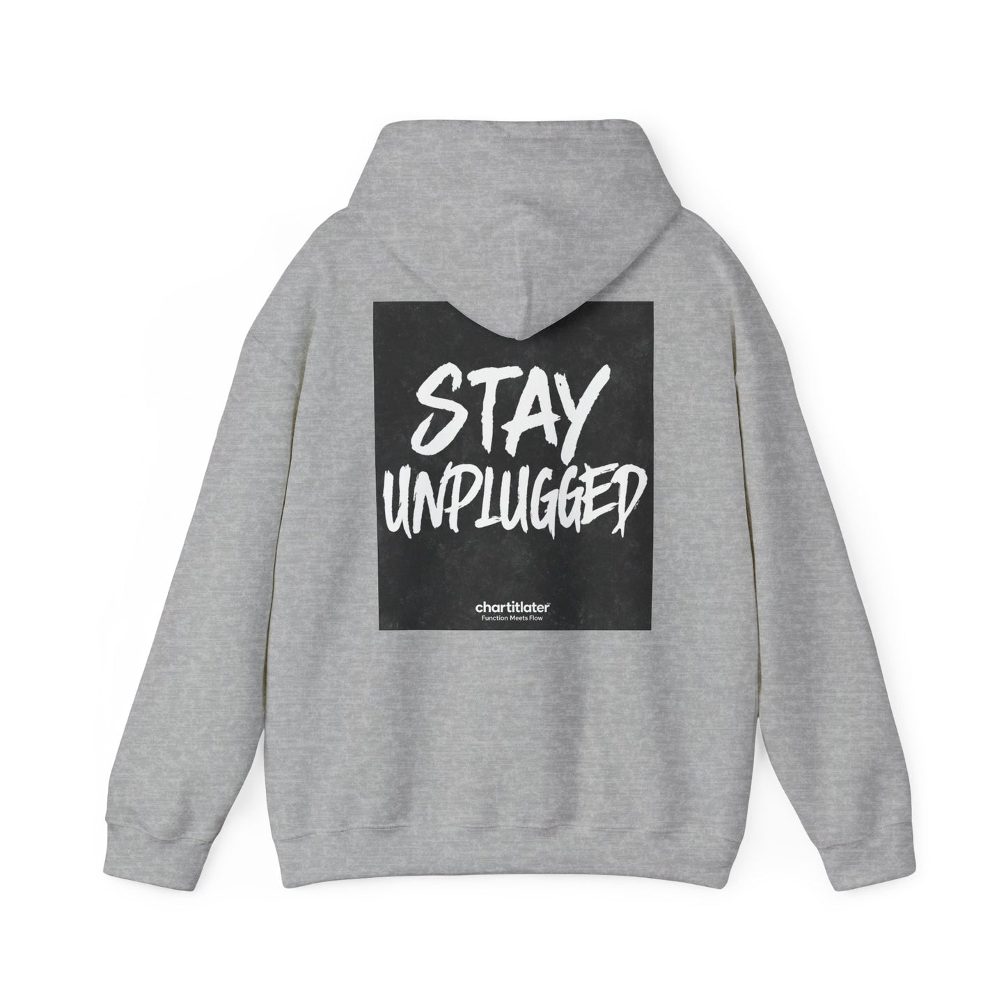 STAY UNPLUGGED Hoodie – For the Overstimulated, Under-socialized, & Proud