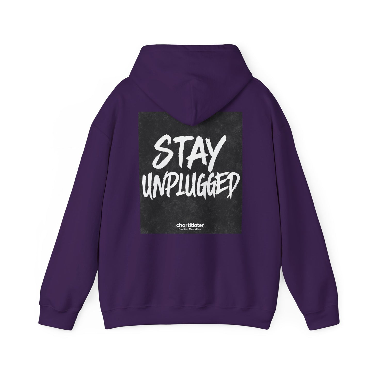 STAY UNPLUGGED Hoodie – For the Overstimulated, Under-socialized, & Proud