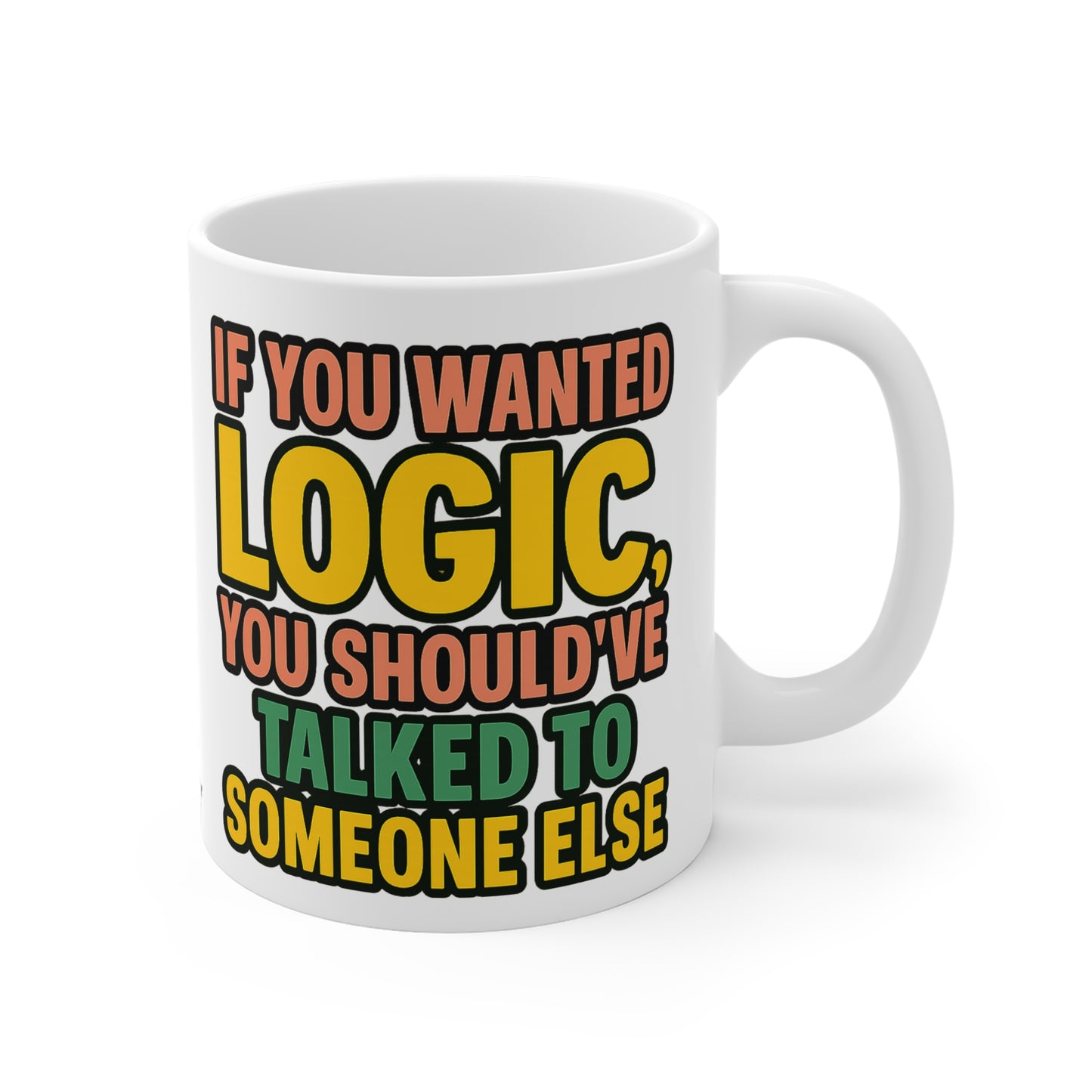 Lyrics Over Logic Mug – For the Emotionally Overstimulated & Musically Enlightened