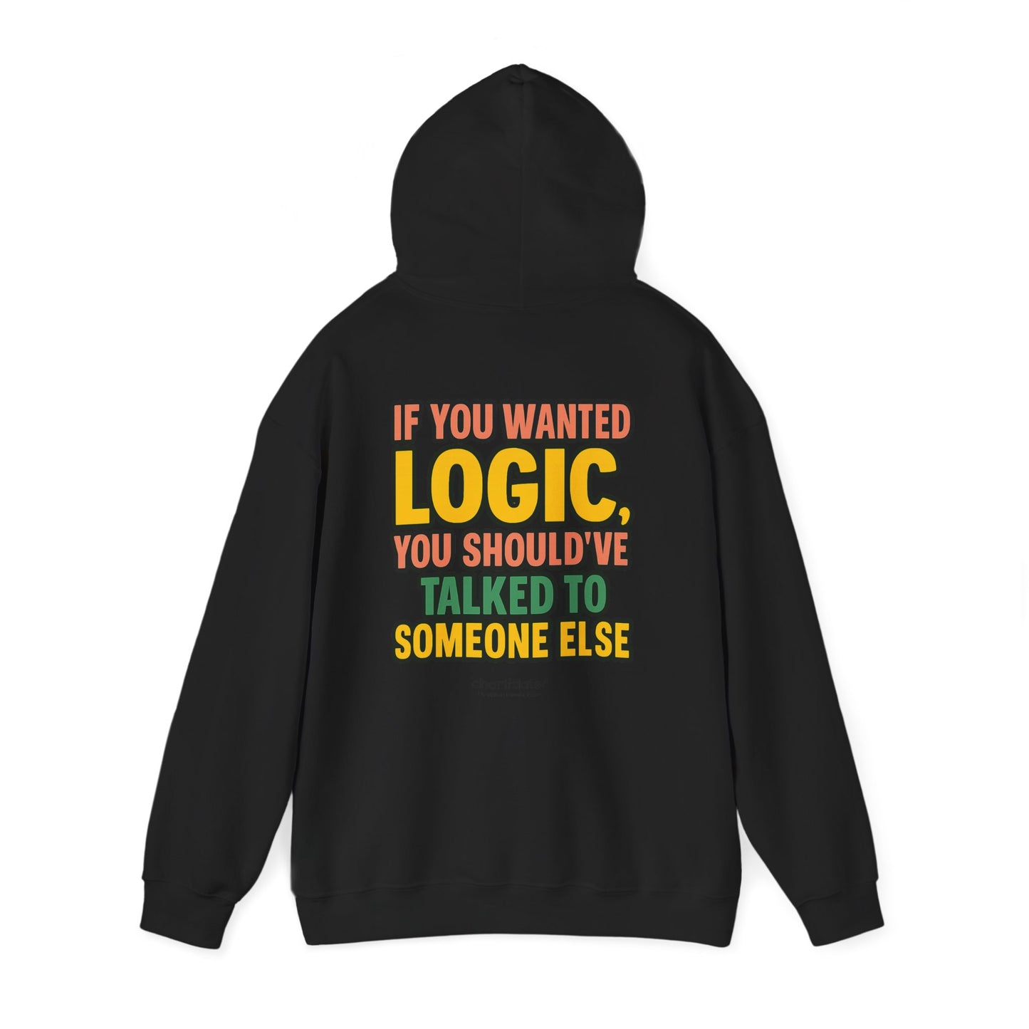 Lyrics Over Logic Hoodie – 90s Sass for the Emotionally Overstimulated