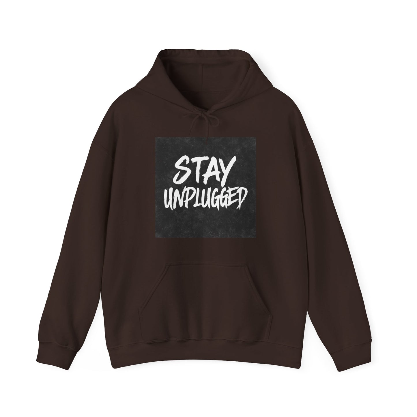 STAY UNPLUGGED Hoodie – For the Overstimulated, Under-socialized, & Proud