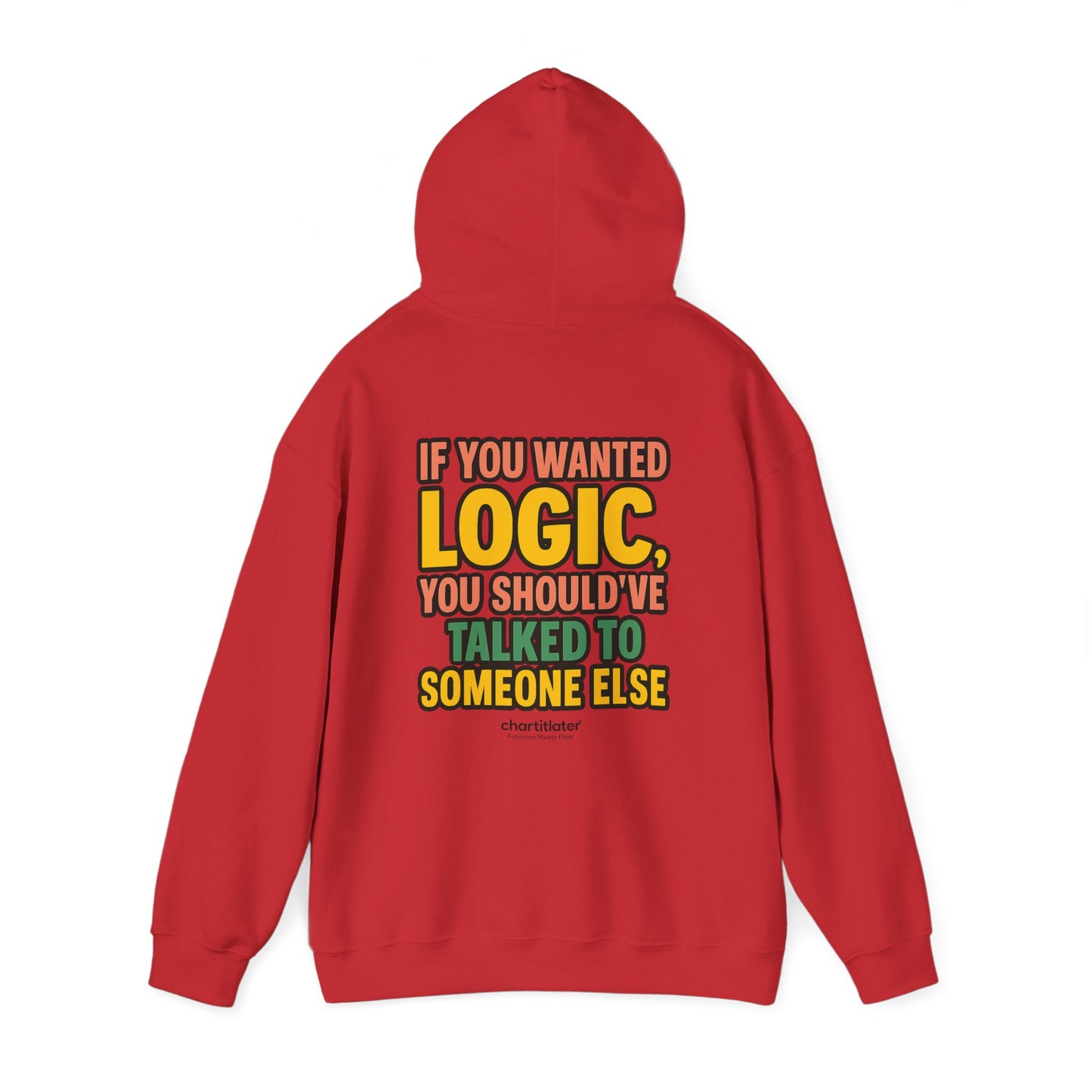 Lyrics Over Logic Hoodie – When Vibes > Common Sense