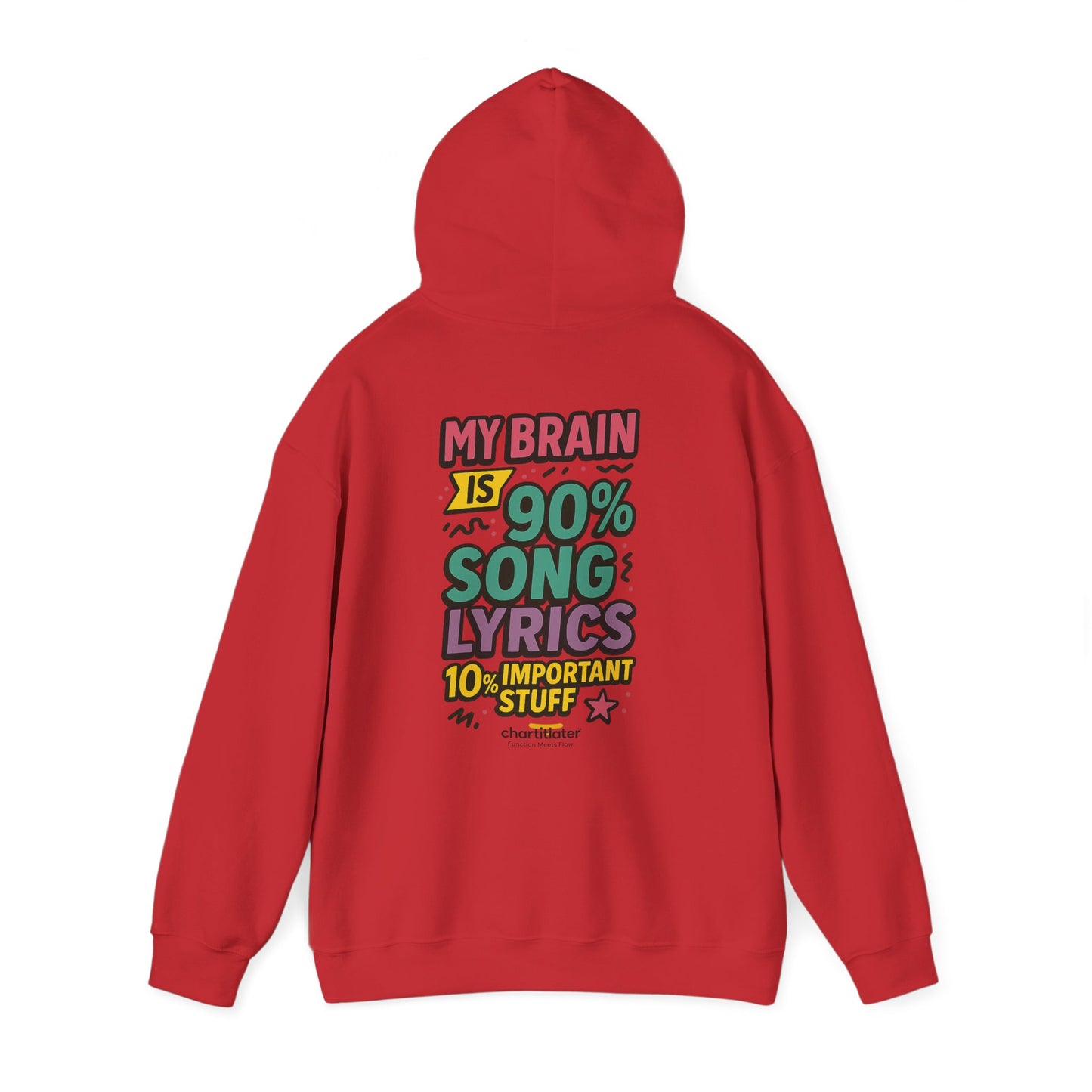 Mixtape Mood Hoodie – Retro Lyrics Edition (Chart It Like It’s 1994)