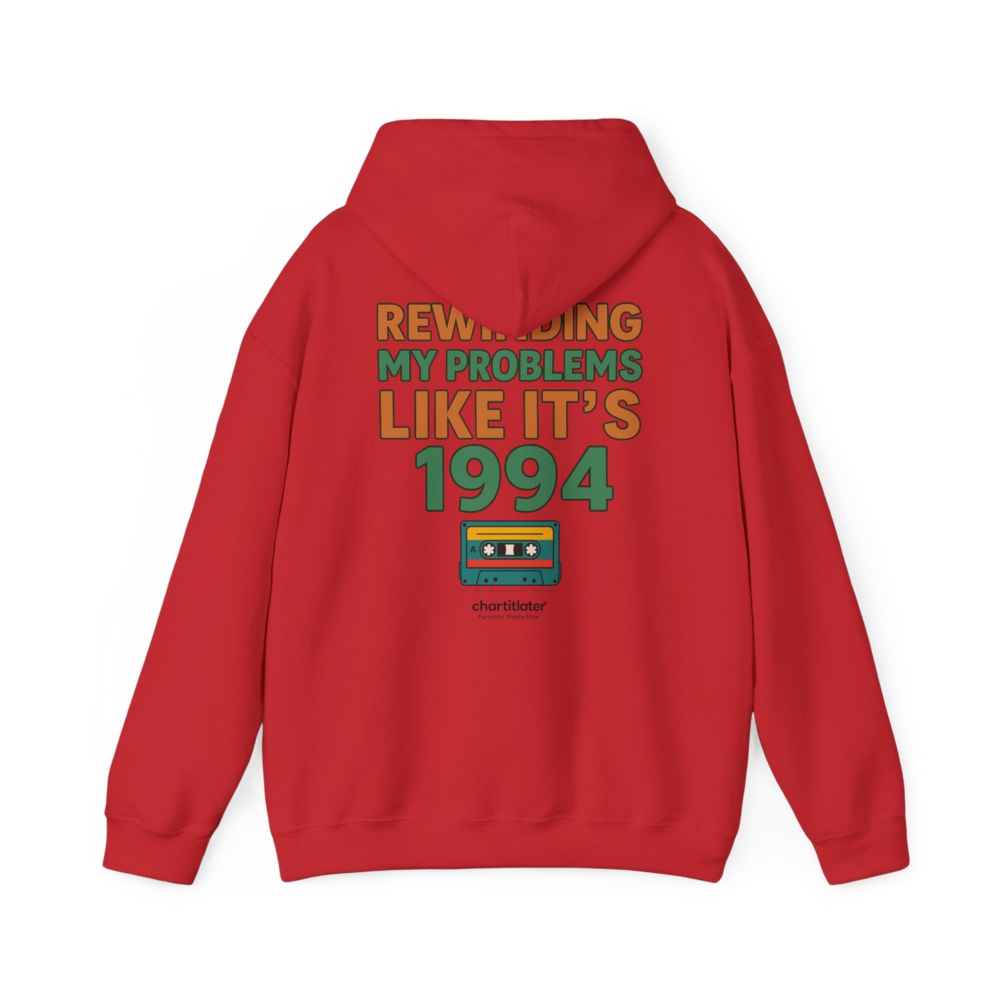 Retro Mixtape Mood Hoodie – 90s Throwback Vibes for Real Ones