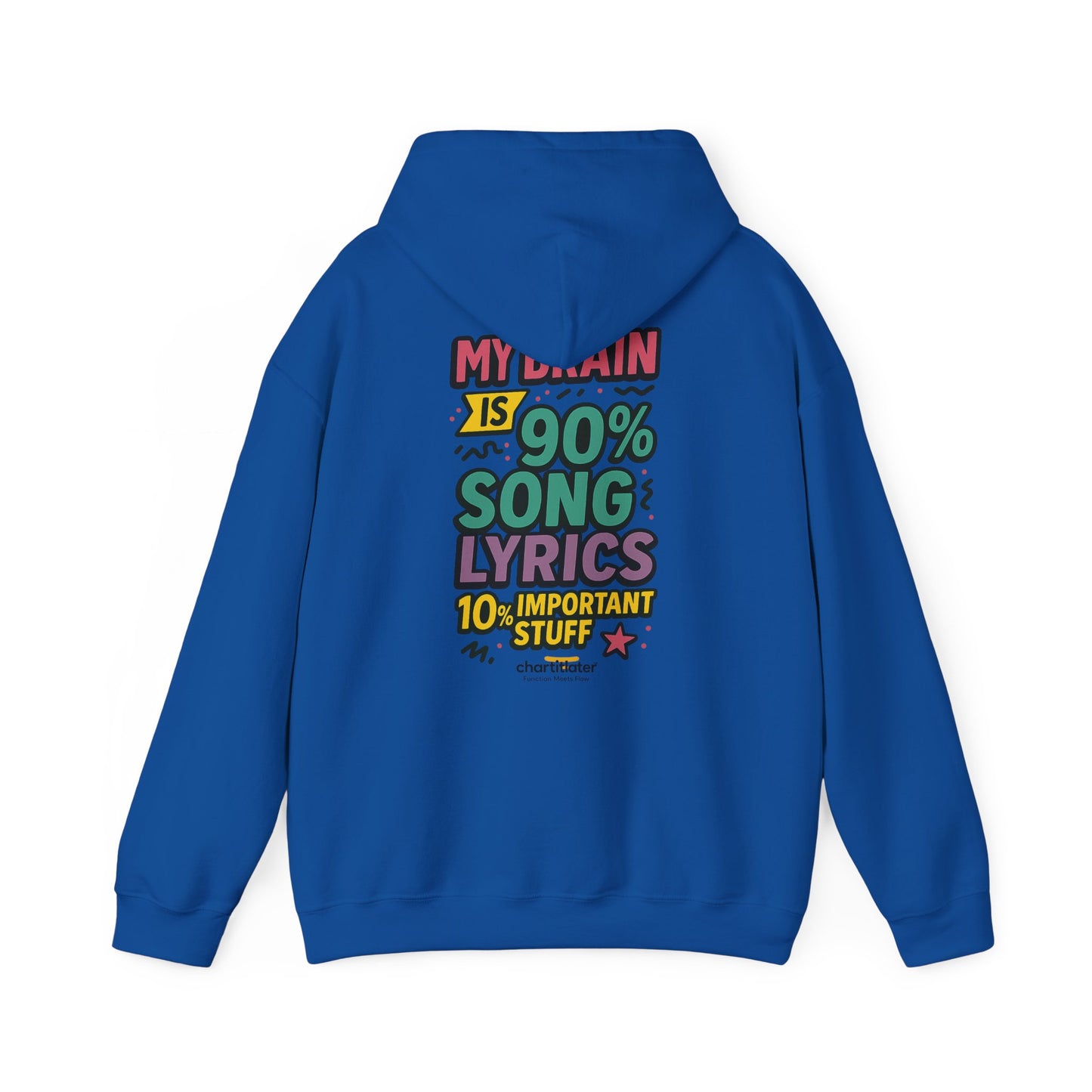 Mixtape Mood Hoodie – Retro Lyrics Edition (Chart It Like It’s 1994)