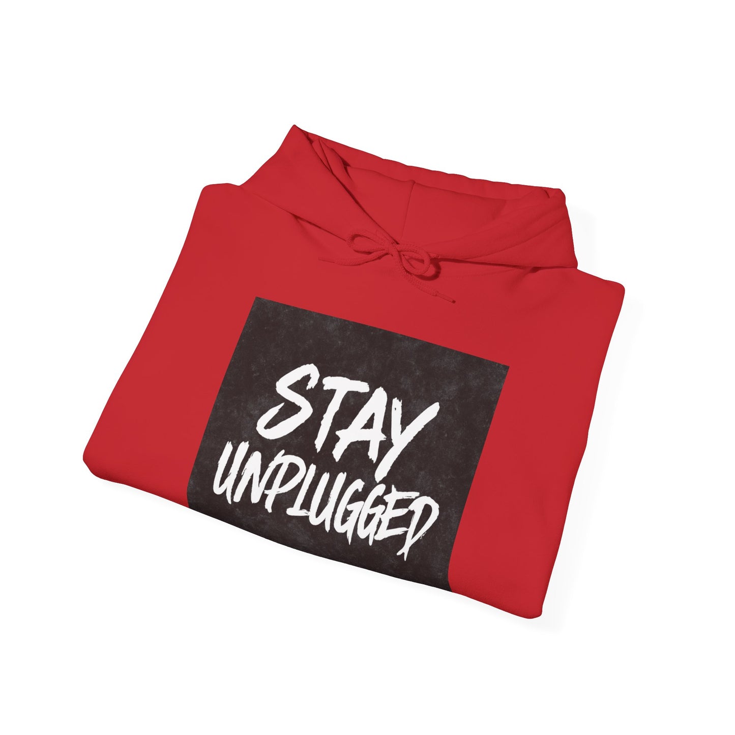 STAY UNPLUGGED Hoodie – For the Overstimulated, Under-socialized, & Proud
