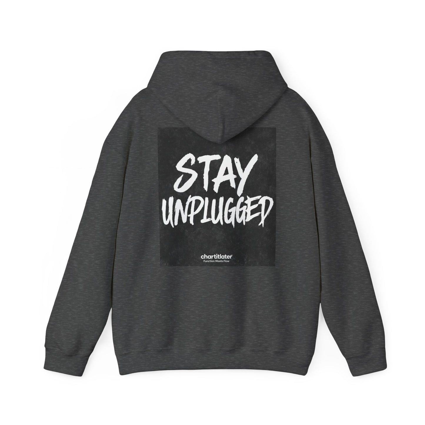 STAY UNPLUGGED Hoodie – For the Overstimulated, Under-socialized, & Proud