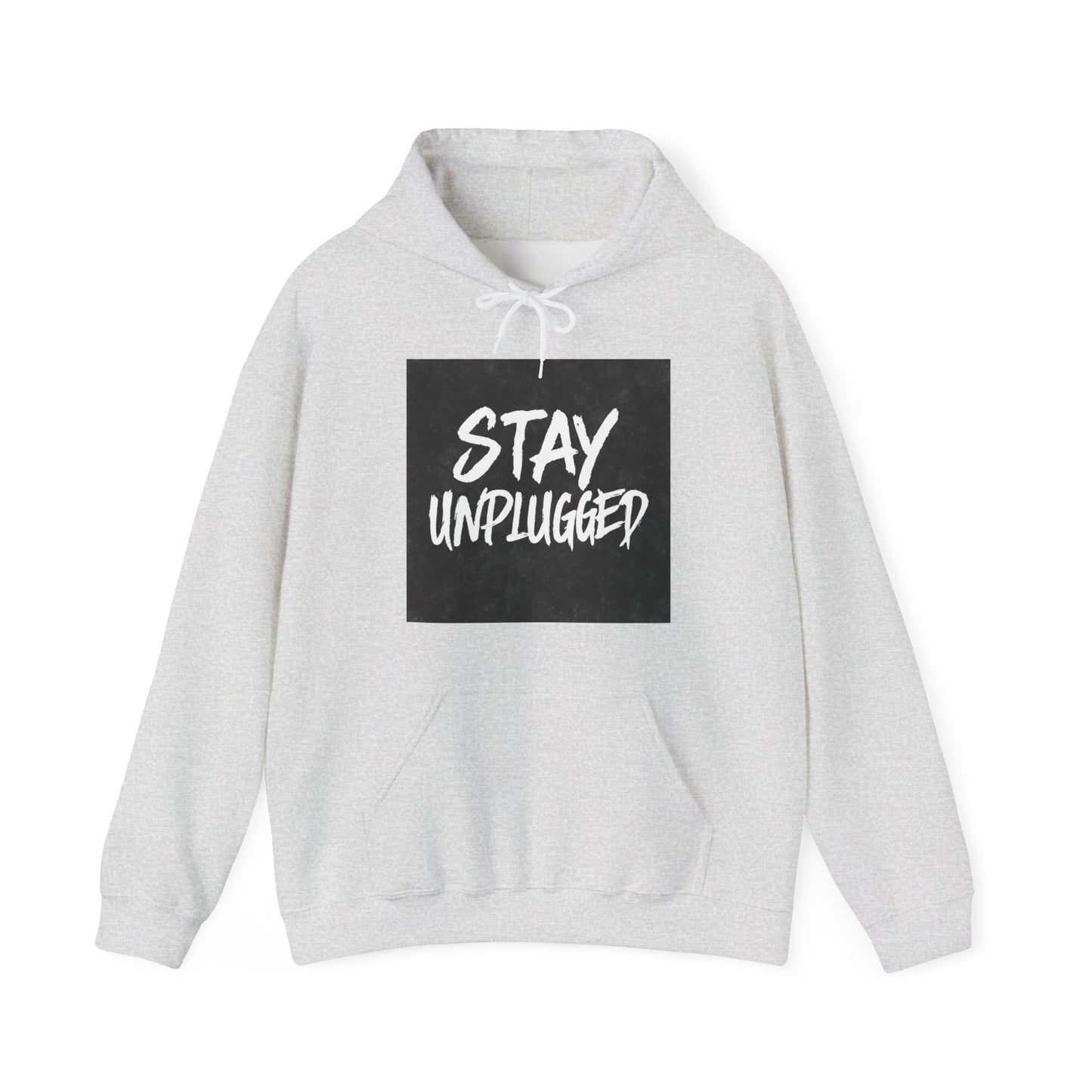 STAY UNPLUGGED Hoodie – For the Overstimulated, Under-socialized, & Proud