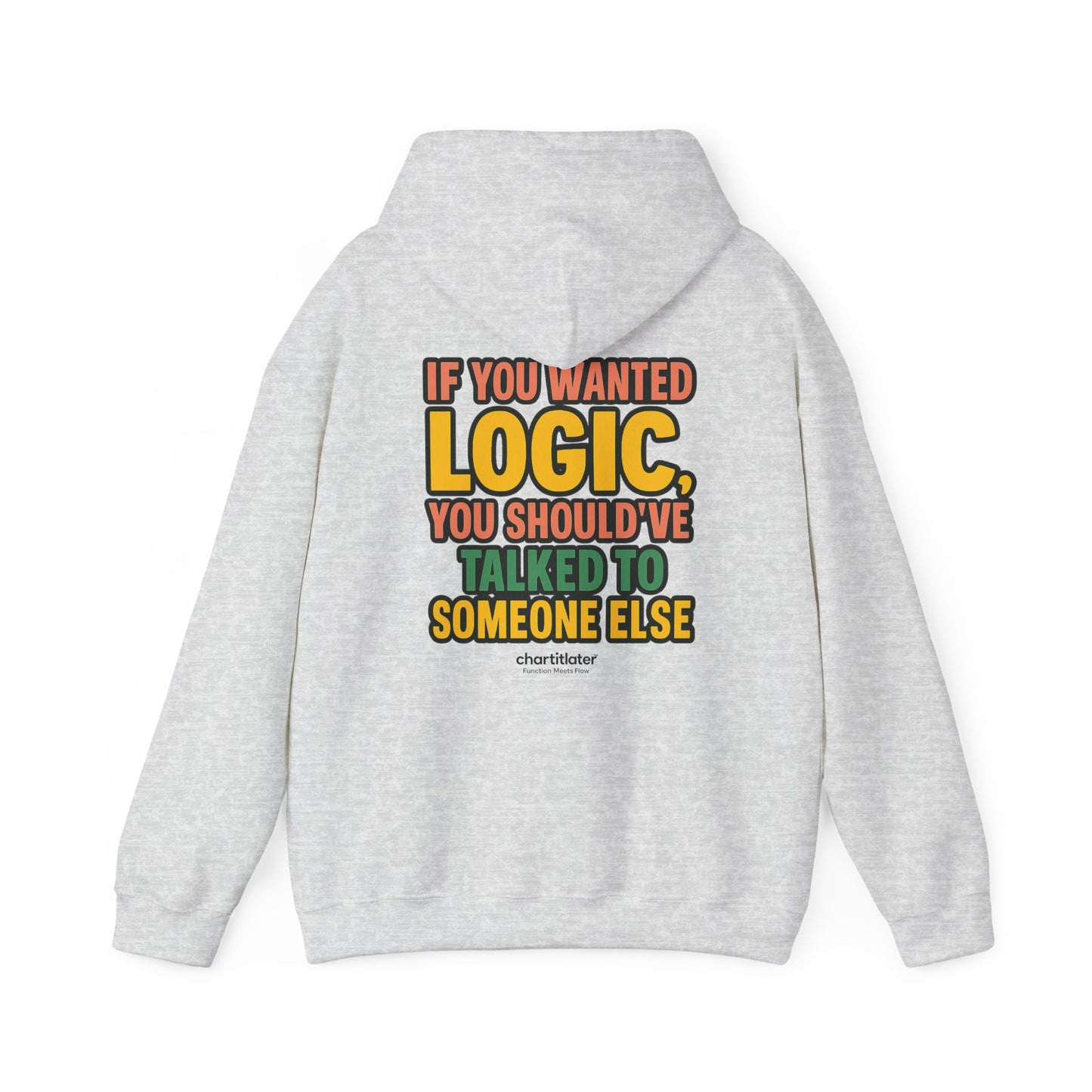 Lyrics Over Logic Hoodie – When Vibes > Common Sense
