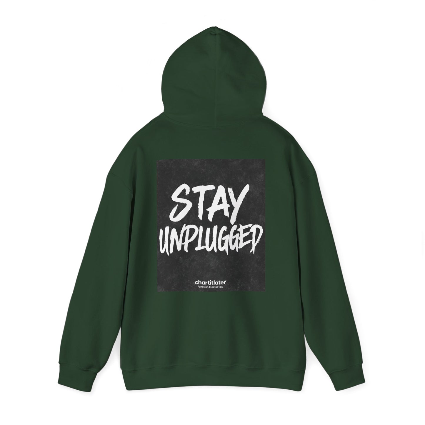 STAY UNPLUGGED Hoodie – For the Overstimulated, Under-socialized, & Proud