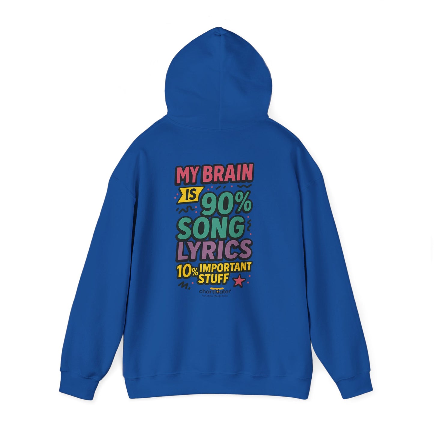 Mixtape Mood Hoodie – Retro Lyrics Edition (Chart It Like It’s 1994)