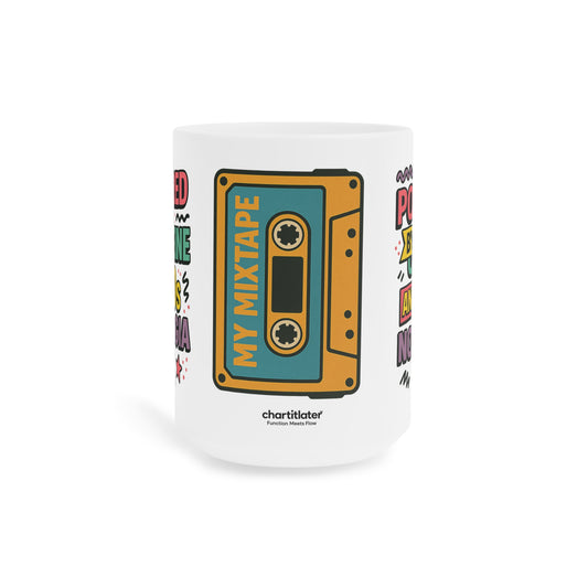 90s Nostalgia Mug – Caffeinated Vibes & Rewind Energy