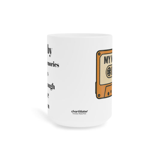 Mixtape Mood Mug – Fueled by Lyrics, Caffeine & a Little Delusion