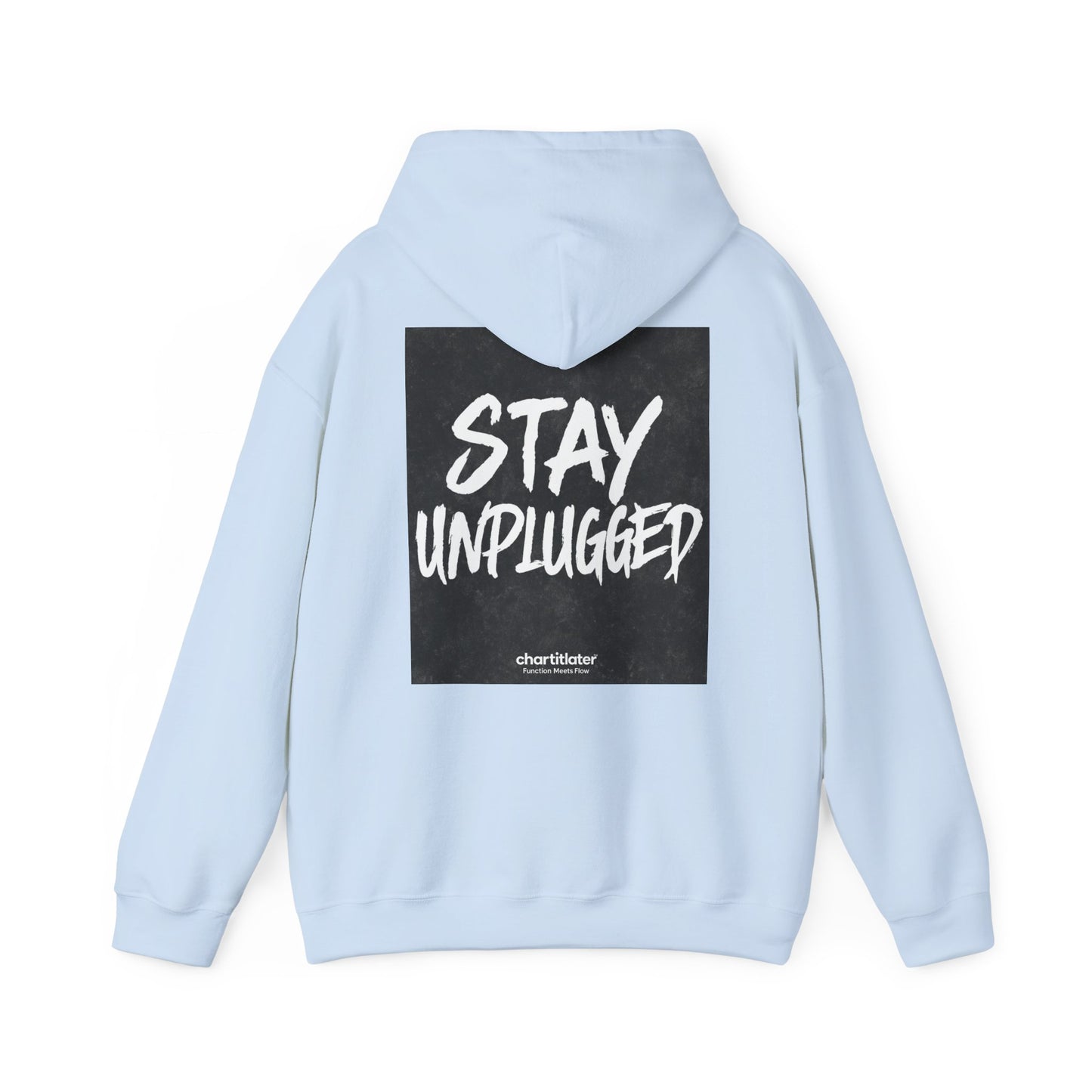 STAY UNPLUGGED Hoodie – For the Overstimulated, Under-socialized, & Proud