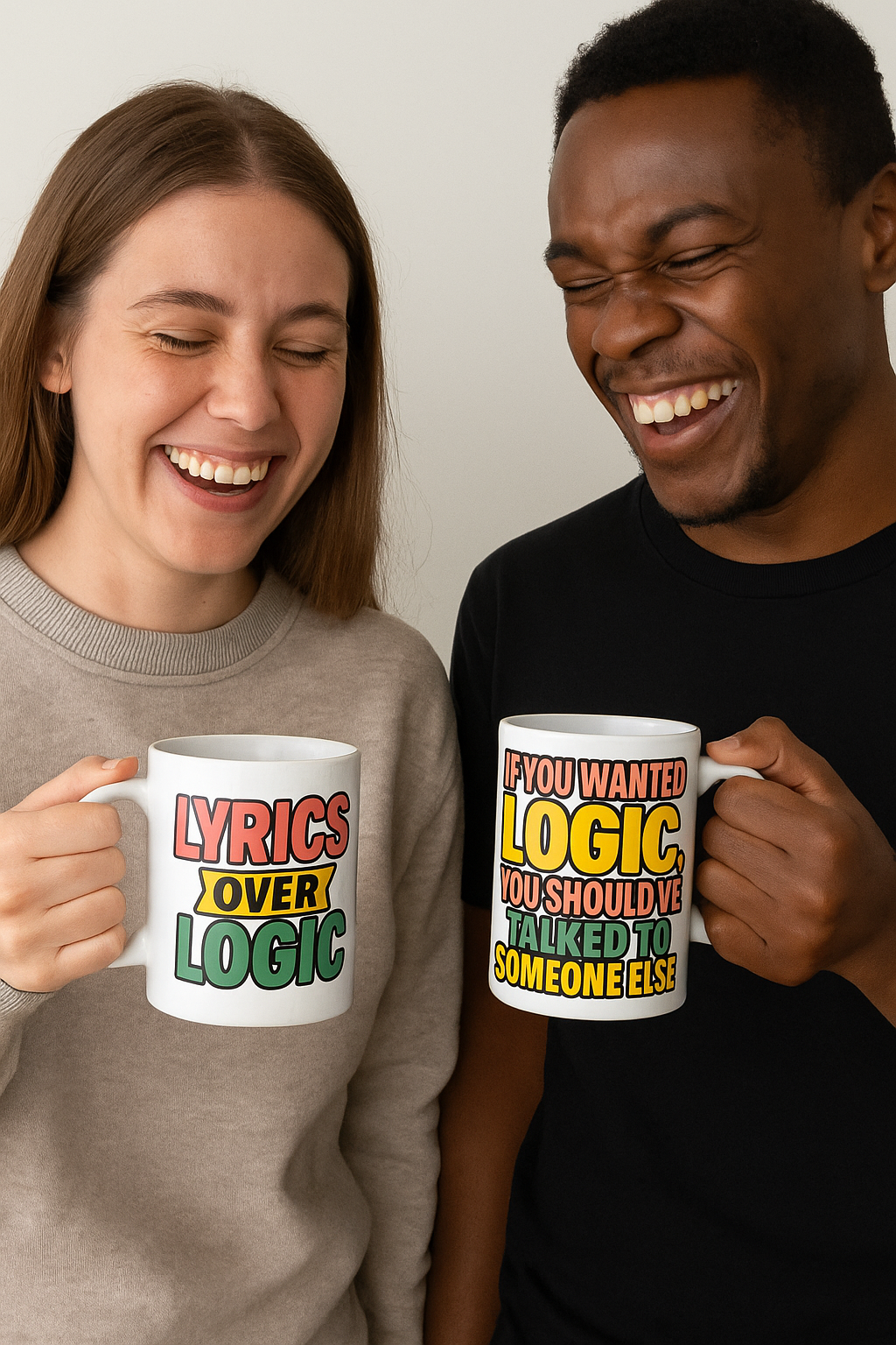 Mugs that talk back