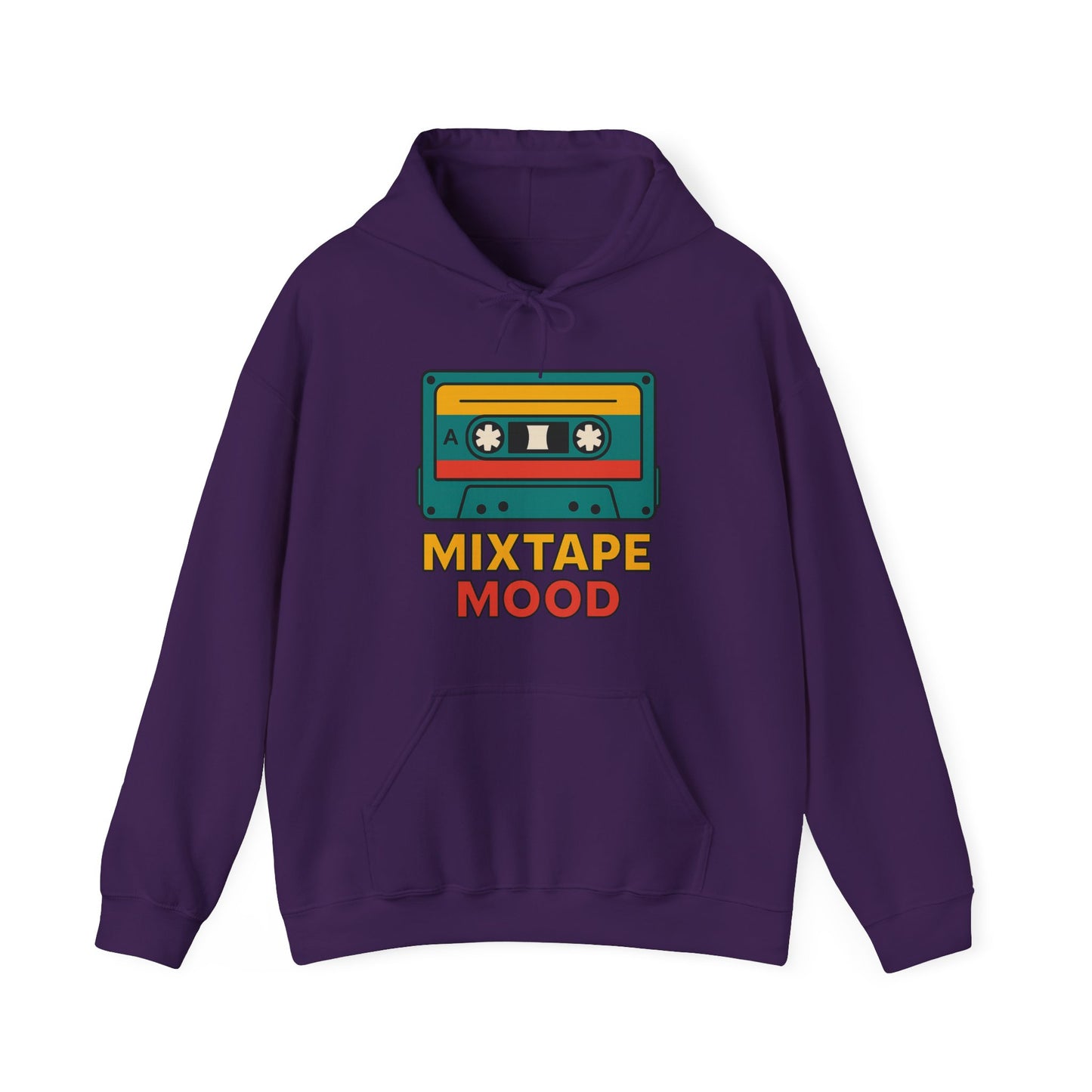 Retro Mixtape Mood Hoodie – 90s Throwback Vibes for Real Ones