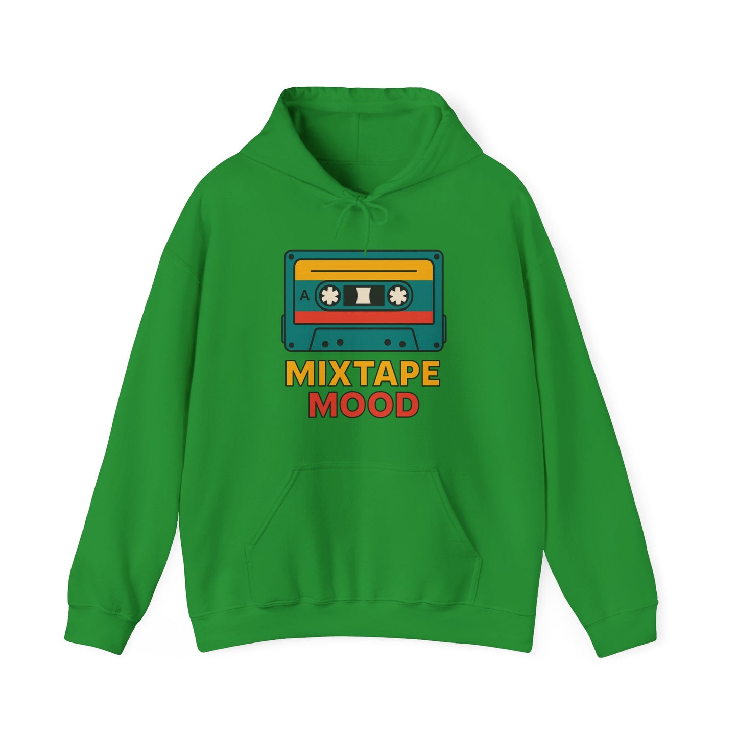 Retro Mixtape Mood Hoodie – 90s Throwback Vibes for Real Ones