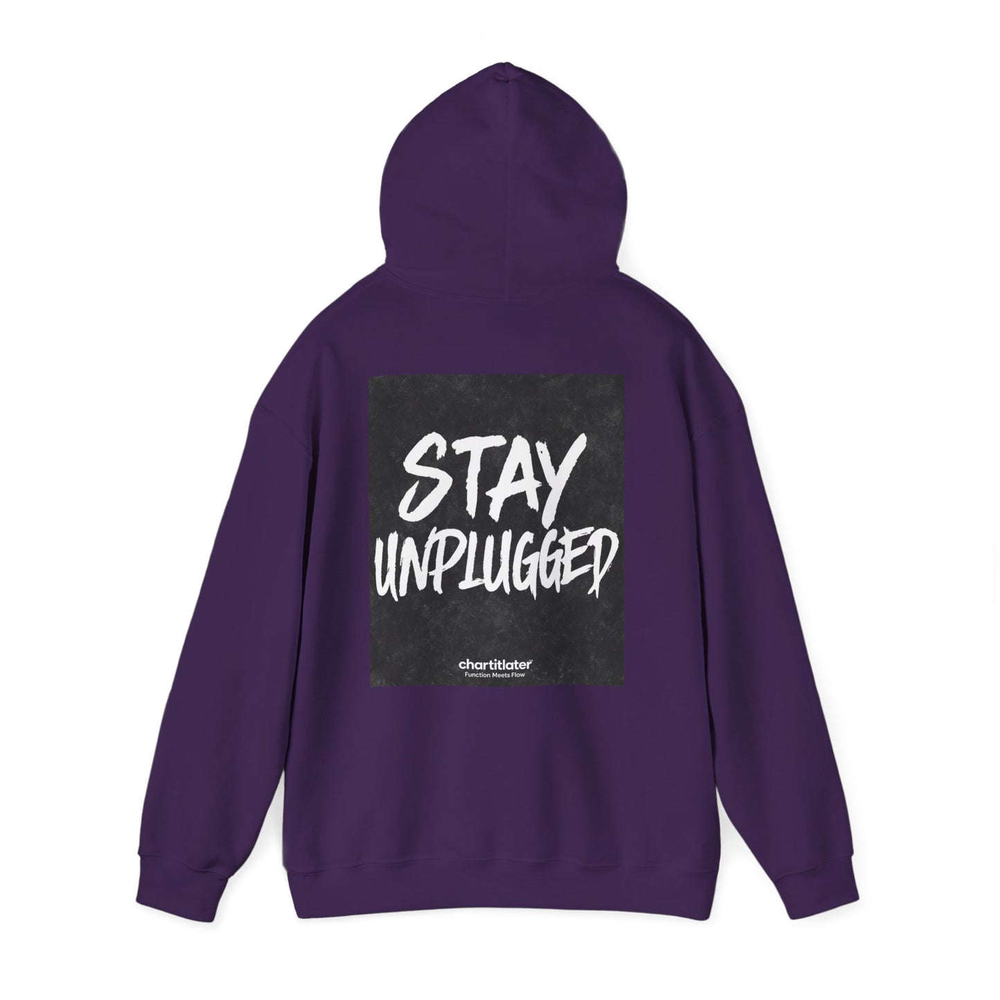STAY UNPLUGGED Hoodie – For the Overstimulated, Under-socialized, & Proud