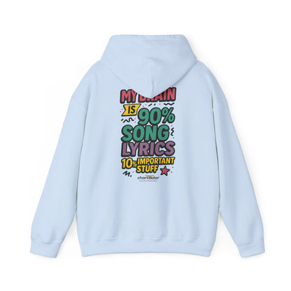 Mixtape Mood Hoodie – Retro Lyrics Edition (Chart It Like It’s 1994)