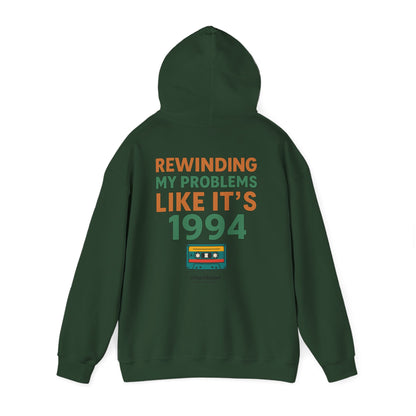 Retro Mixtape Mood Hoodie – 90s Throwback Vibes for Real Ones