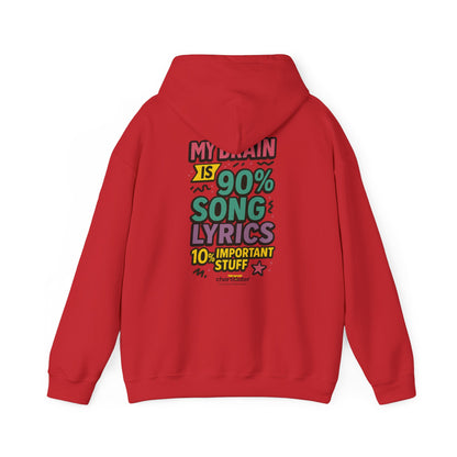 Mixtape Mood Hoodie – Retro Lyrics Edition (Chart It Like It’s 1994)