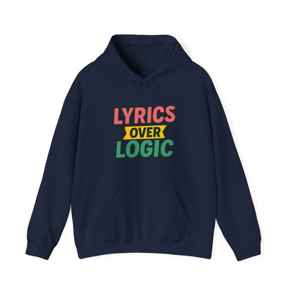 Lyrics Over Logic Hoodie – 90s Sass for the Emotionally Overstimulated