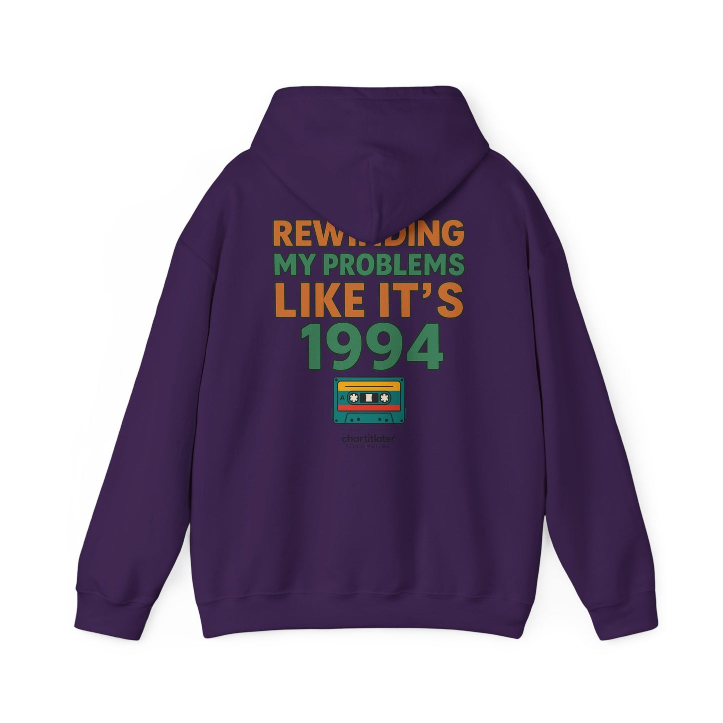 Retro Mixtape Mood Hoodie – 90s Throwback Vibes for Real Ones