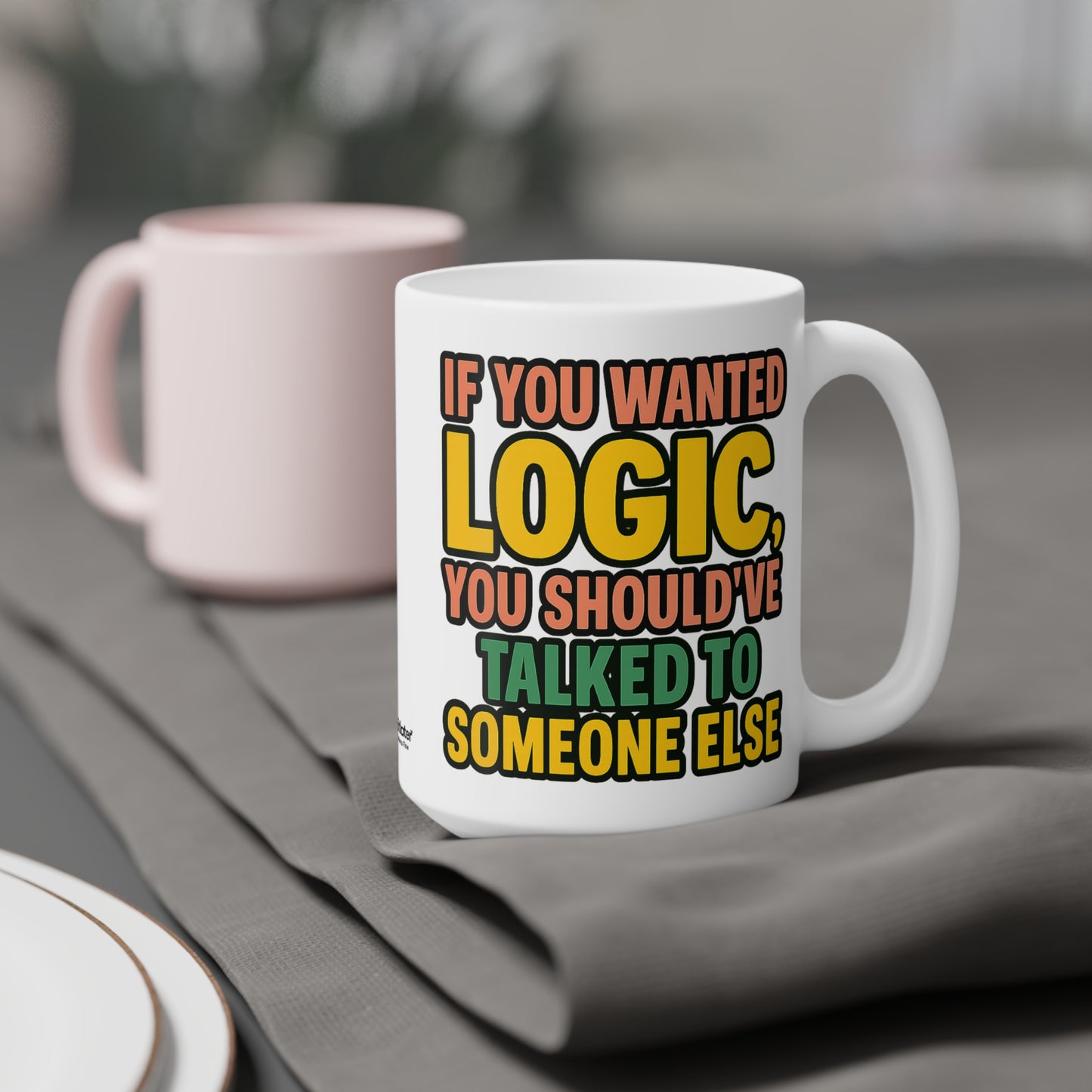 Lyrics Over Logic Mug – For the Emotionally Overstimulated & Musically Enlightened