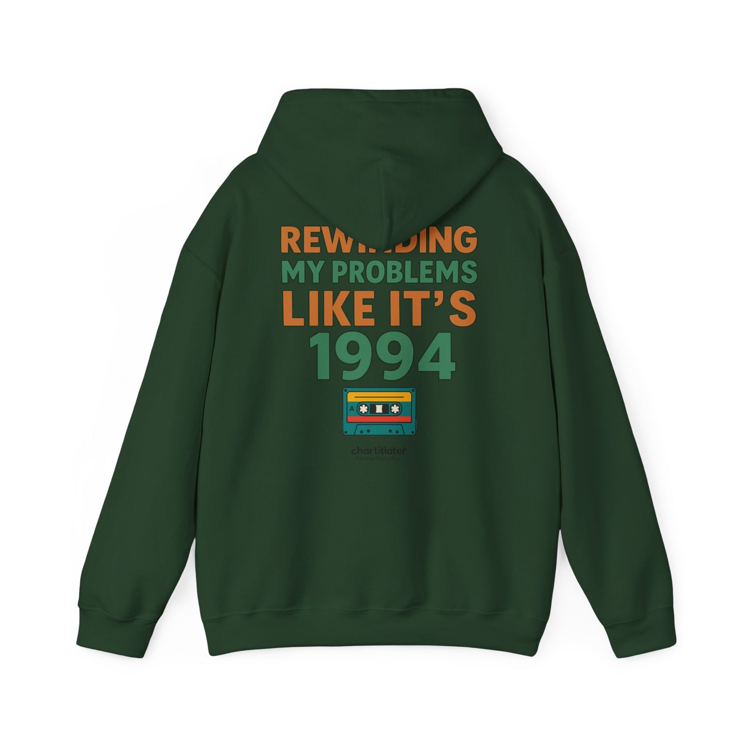 Retro Mixtape Mood Hoodie – 90s Throwback Vibes for Real Ones