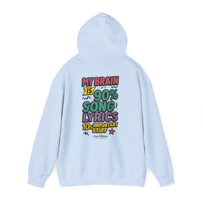 Mixtape Mood Hoodie – Retro Lyrics Edition (Chart It Like It’s 1994)