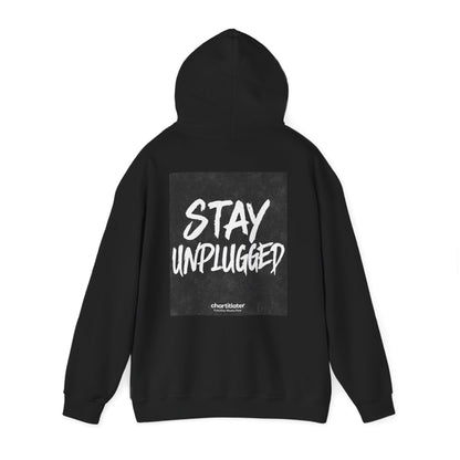 STAY UNPLUGGED Hoodie – For the Overstimulated, Under-socialized, & Proud