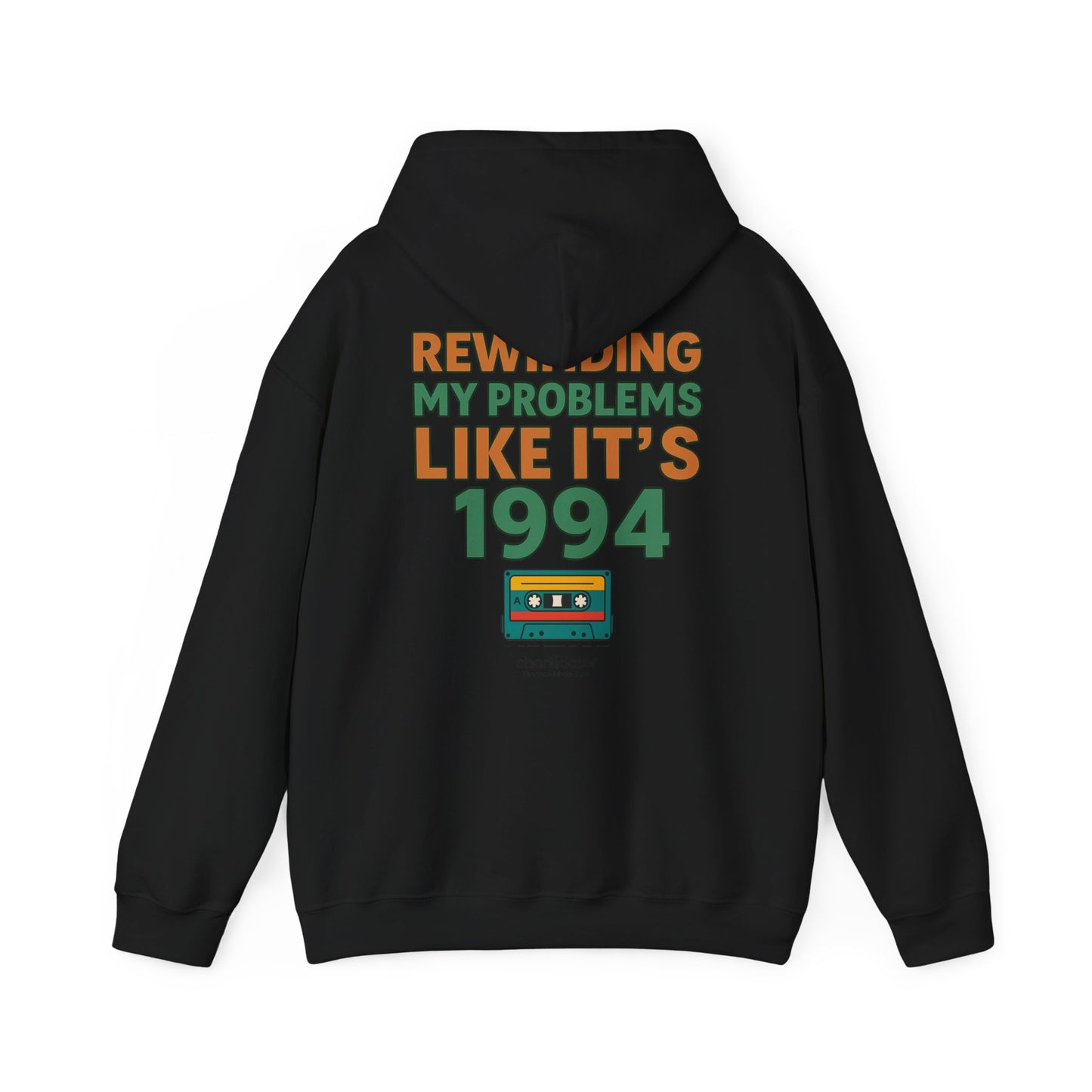 Retro Mixtape Mood Hoodie – 90s Throwback Vibes for Real Ones