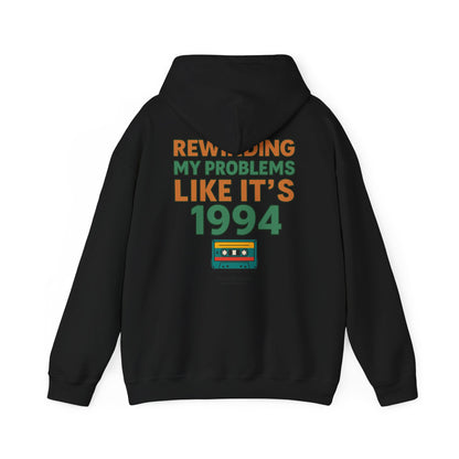 Retro Mixtape Mood Hoodie – 90s Throwback Vibes for Real Ones