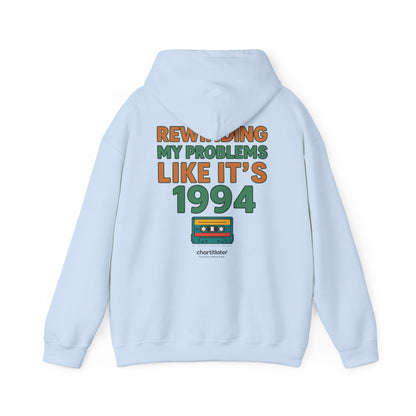 Retro Mixtape Mood Hoodie – 90s Throwback Vibes for Real Ones