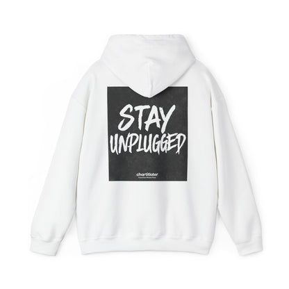 STAY UNPLUGGED Hoodie – For the Overstimulated, Under-socialized, & Proud
