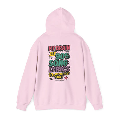 Mixtape Mood Hoodie – Retro Lyrics Edition (Chart It Like It’s 1994)