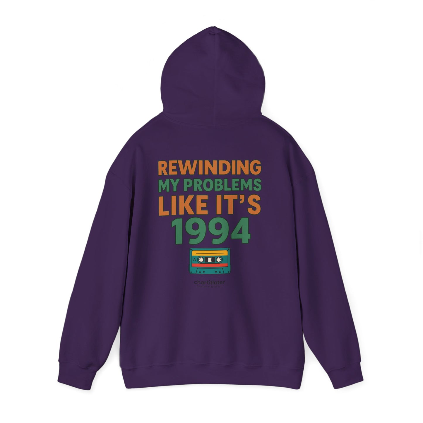 Retro Mixtape Mood Hoodie – 90s Throwback Vibes for Real Ones