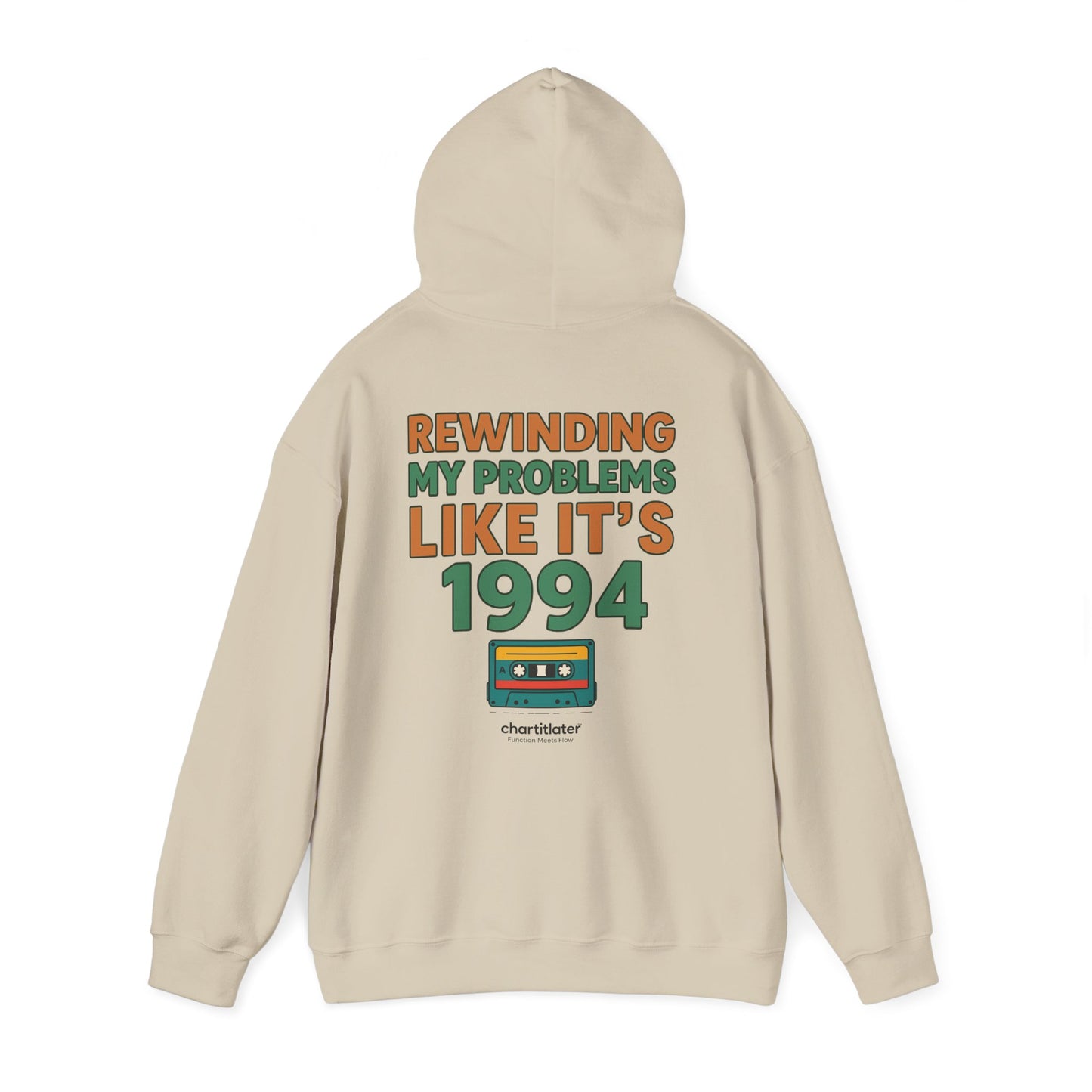 Retro Mixtape Mood Hoodie – 90s Throwback Vibes for Real Ones