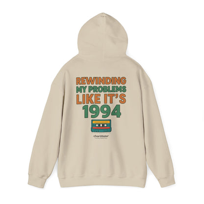 Retro Mixtape Mood Hoodie – 90s Throwback Vibes for Real Ones