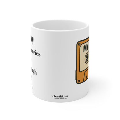 Mixtape Mood Mug – Fueled by Lyrics, Caffeine & a Little Delusion