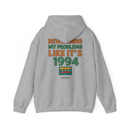 Retro Mixtape Mood Hoodie – 90s Throwback Vibes for Real Ones