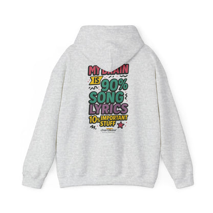 Mixtape Mood Hoodie – Retro Lyrics Edition (Chart It Like It’s 1994)
